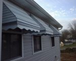 Aluminum Step-down Awning
