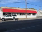 Red Commercial awning