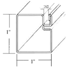 rolled formed screen frame