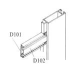 extruded door parts